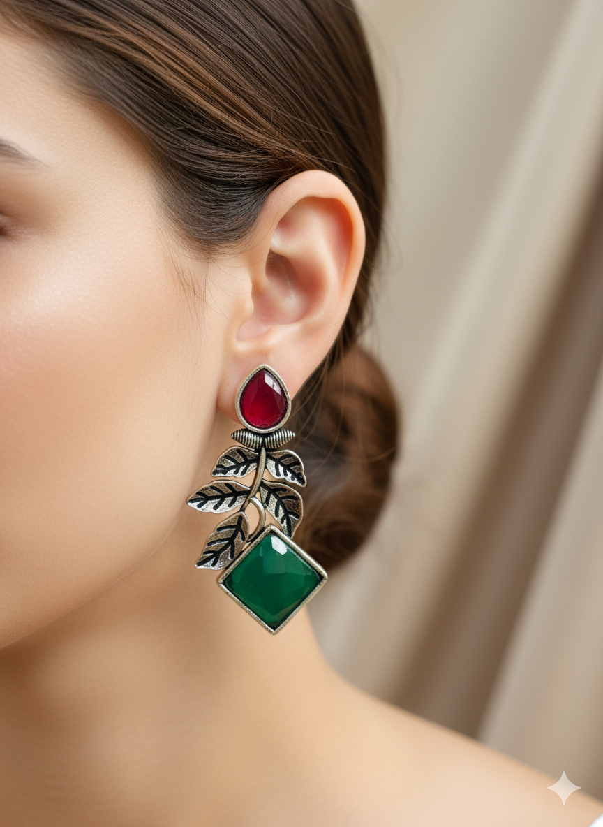 Leaf Drop Earring